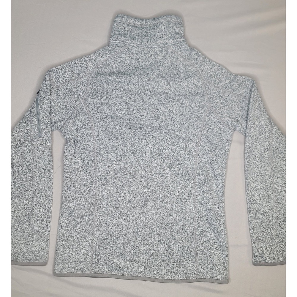Patagonia Better Sweater 1/4 Zip Womens Large Gray Fleece Pullover Worn Wear - Picture 12 of 12